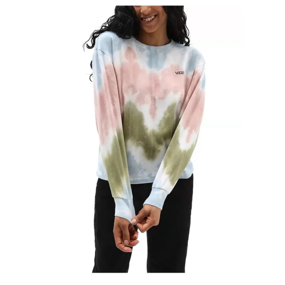 Vans Rue Boxy Crop Sweatshirt size XL